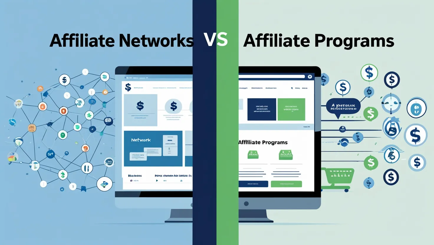 The Difference Between Affiliate Networks and Affiliate Programs