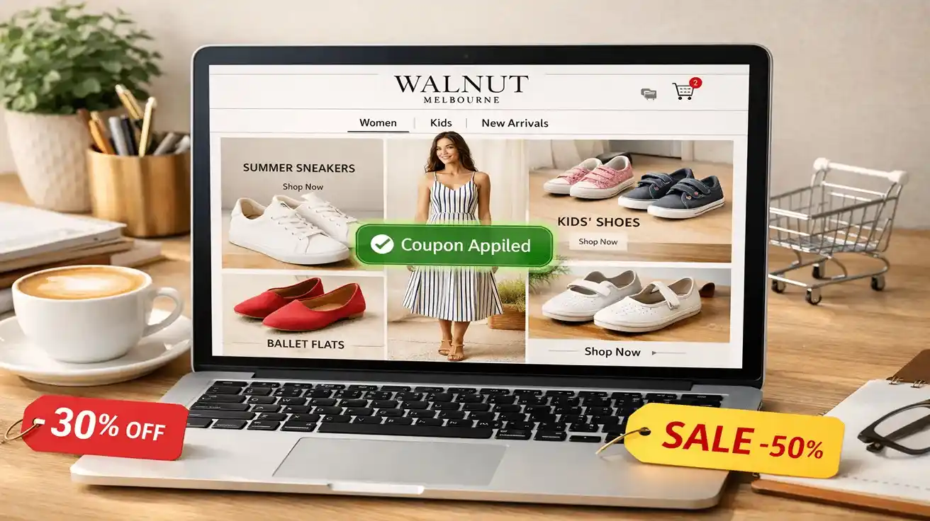 Save More on Stylish Fashion with Walnut Melbourne Coupons & Deals