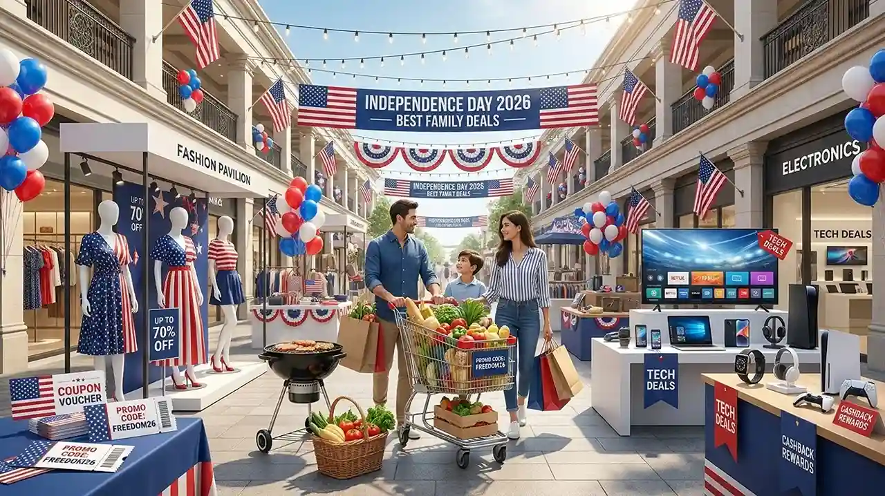 Best 4th of July Deals for Families: Save on Food, Fashion, and Electronics