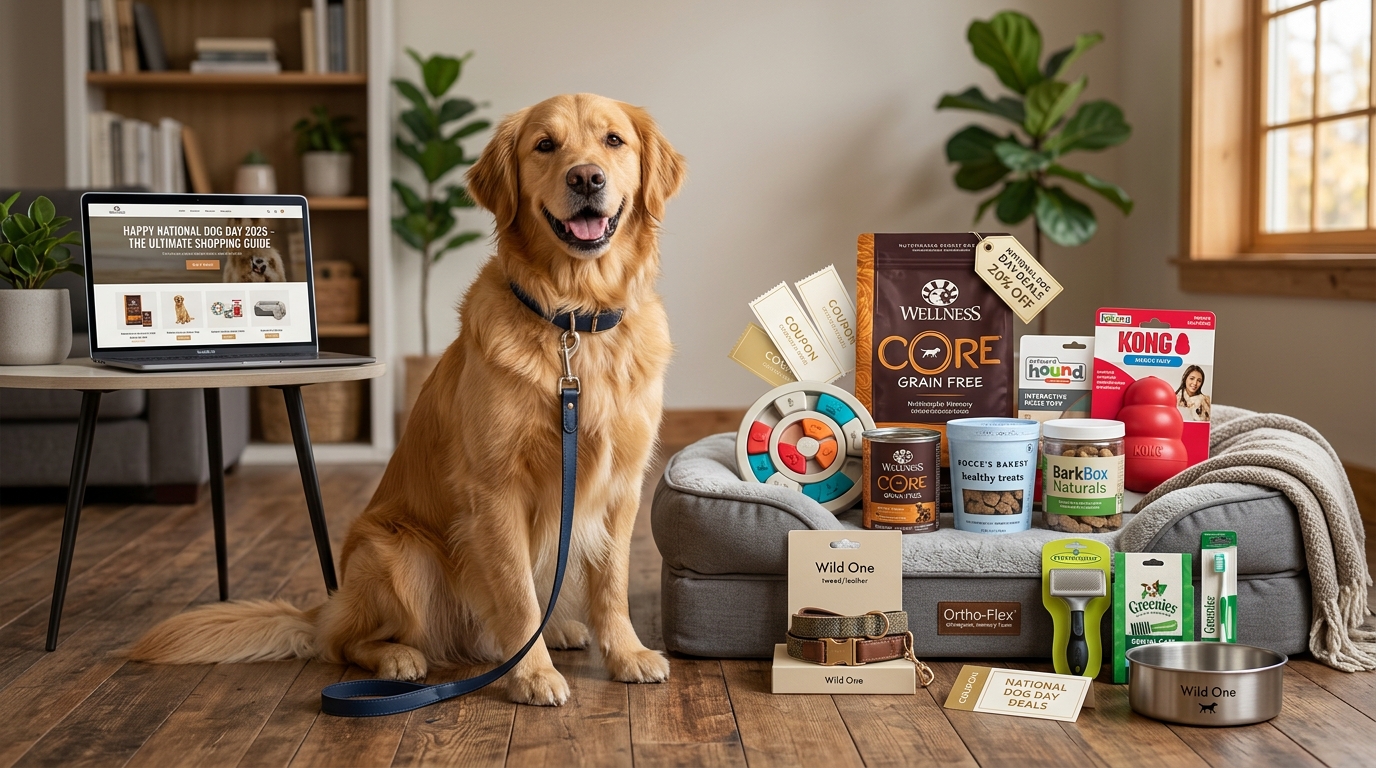 National Dog Day Shopping Guide 2026: Best Deals for Happy and Healthy Dogs
