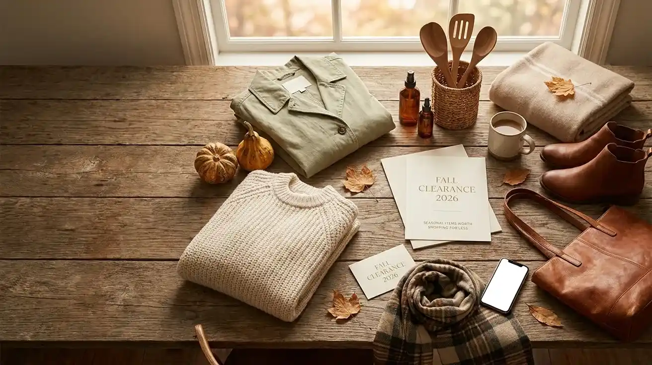 What to Buy on Fall Clearance in 2026: Seasonal Items Worth Shopping for Less