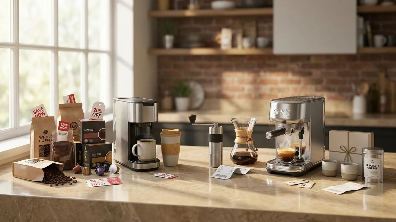 Coffee Savings for Every Budget: Affordable Beans, Coffee Machines, Gifts and More
